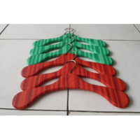 Gestreepte kledinghangers GR