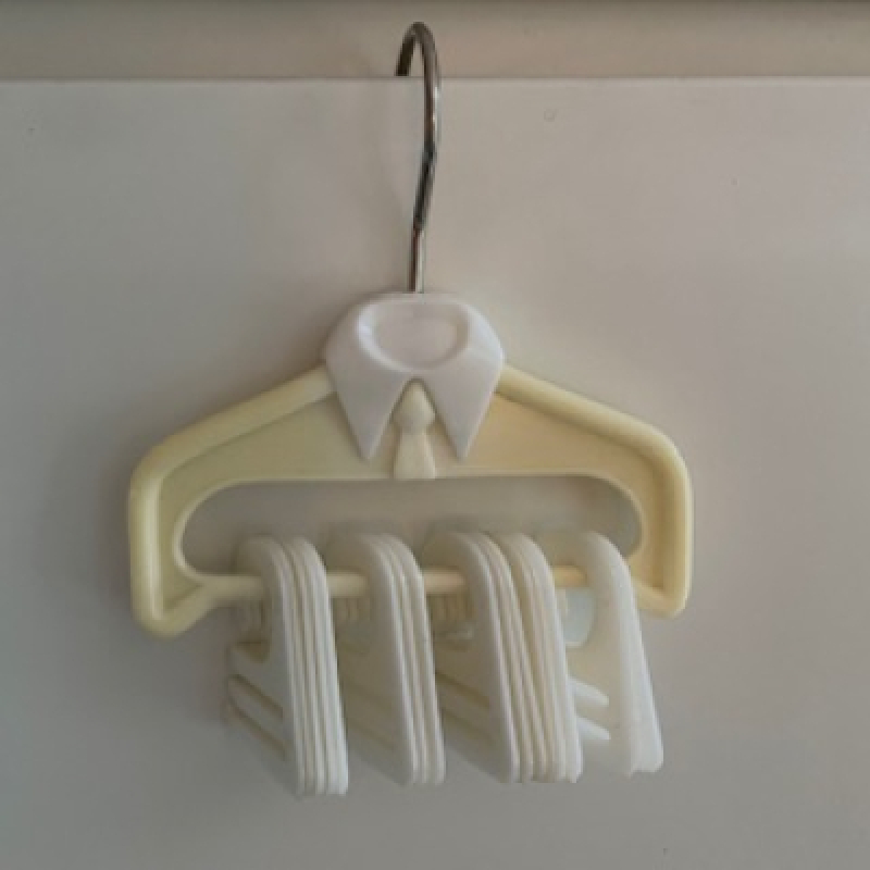 Stropdassen hanger creme - wit
