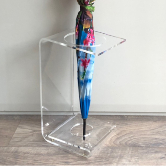 Plexiglass umbrella stand