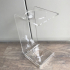 Plexiglass umbrella stand