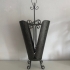 Black umbrella stand