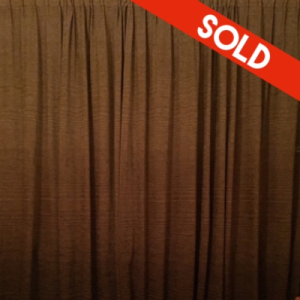 Mottled seventies curtains