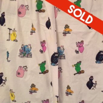 Barbapapa curtains