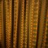 Green orange balls curtain