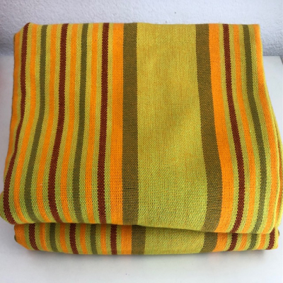 Striped seventies curtains