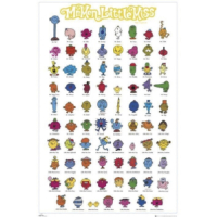 Mr Men Little Miss gordijnen