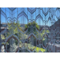 Psychedelic see through curtains WB2