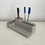 Grey pencil holder