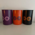 3x Brabantia trash cans