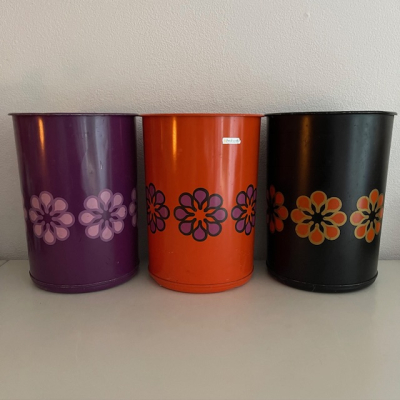 3x Brabantia trash cans