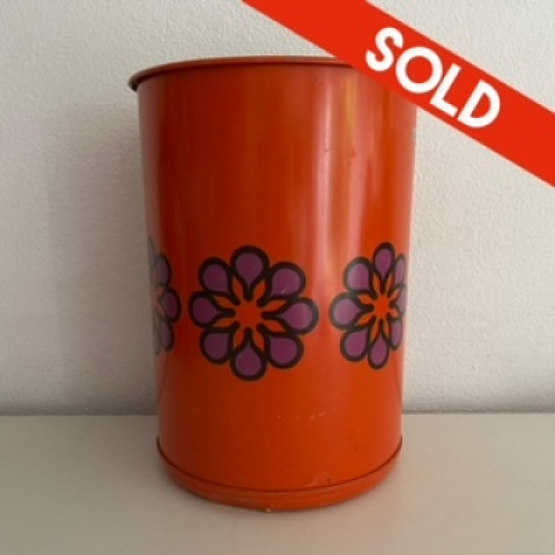 Brabantia prullenbak oranje