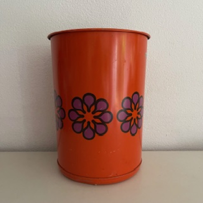 Brabantia prullenbak oranje