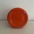 Brabantia trash can orange