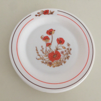 Arcopal Klaproos ontbijtborden