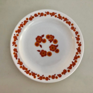 3x Arcopal Lotus plates