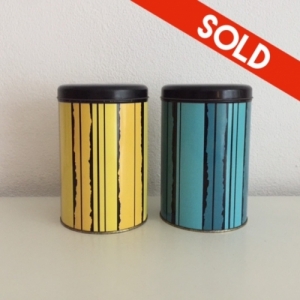 Striped Tomado containers