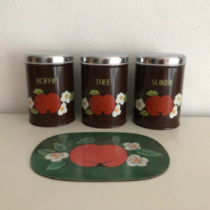 3x Vendex blikken - appels