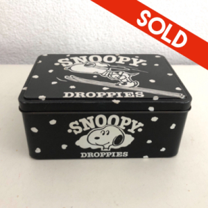 Black Snoopy sweets container