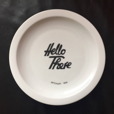 Artifort design plate