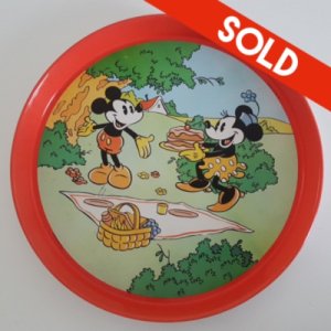 Mickey Mouse serving tray