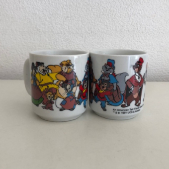 2x Fievel mugs