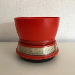 Soehnle kitchenscale - red