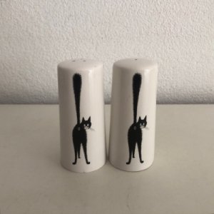 Cats salt and pepper set