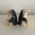 Penguins salt, pepper and napkin holder