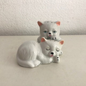 Kitties salt and pepper shakers