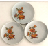 3x Winterling breakfast plates