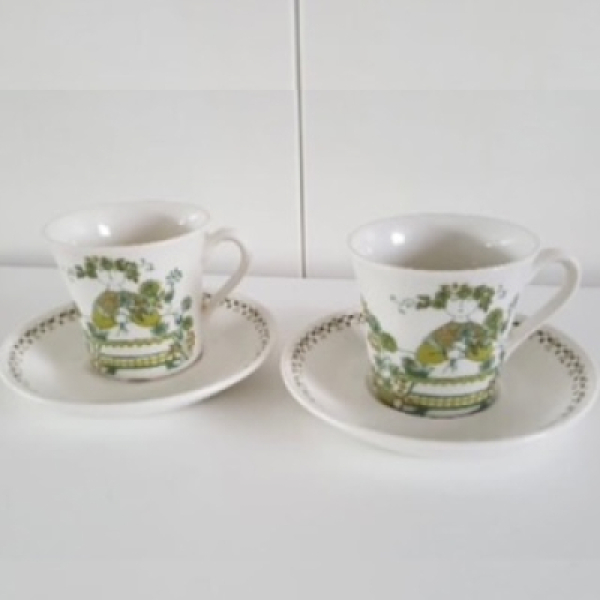 Figgio Figgjo Market cups and saucers