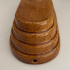 Bruine keramische puddingvorm