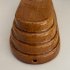 Brown ceramic pudding mold
