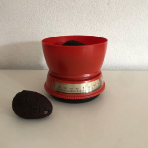 Soehnle kitchenscale - red