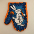 Funky bunny oven glove