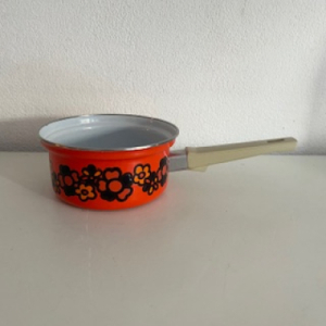 Orange flowers Brabantia saucepan 