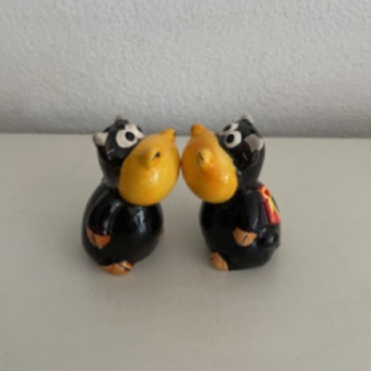 Cows salt and pepper set