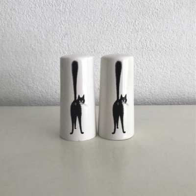 Cats salt and pepper set