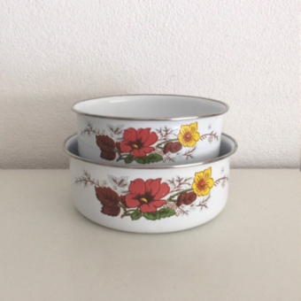 Emaille Nesting bowls