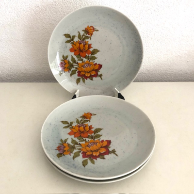 3x Winterling breakfast plates