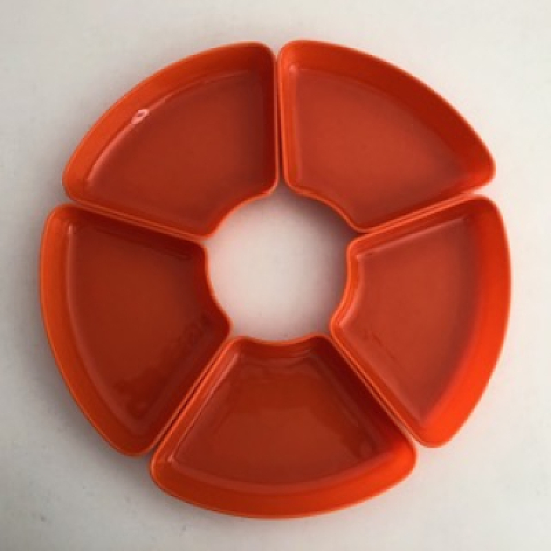 5 Oranje snack bakjes