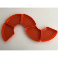 5 Oranje snack bakjes