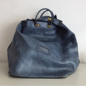 Blue XL travel duffel bag