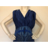 Blue 70s evening dress