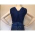 Blue 70s evening dress