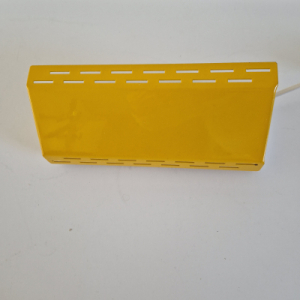 Yellow bedlamp with slots
