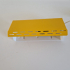 Yellow bedlamp with slots