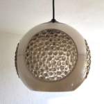 Massive Colani bug eye hanging lamp
