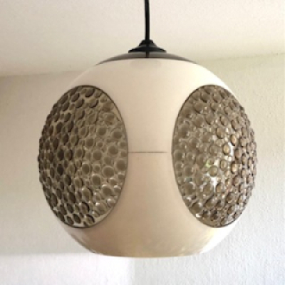 Massive bug eye hanging lamp