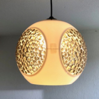 Massive Colani bug eye hanging lamp